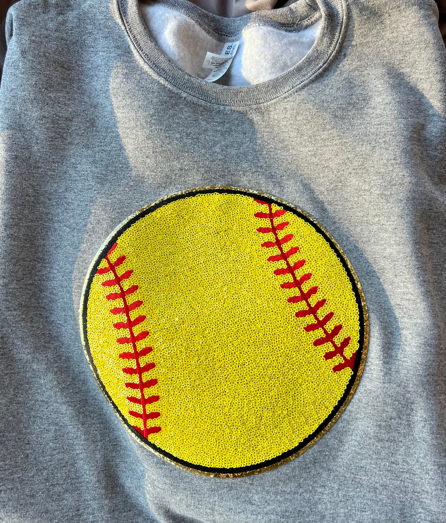 Softball Patch Sweatshirt