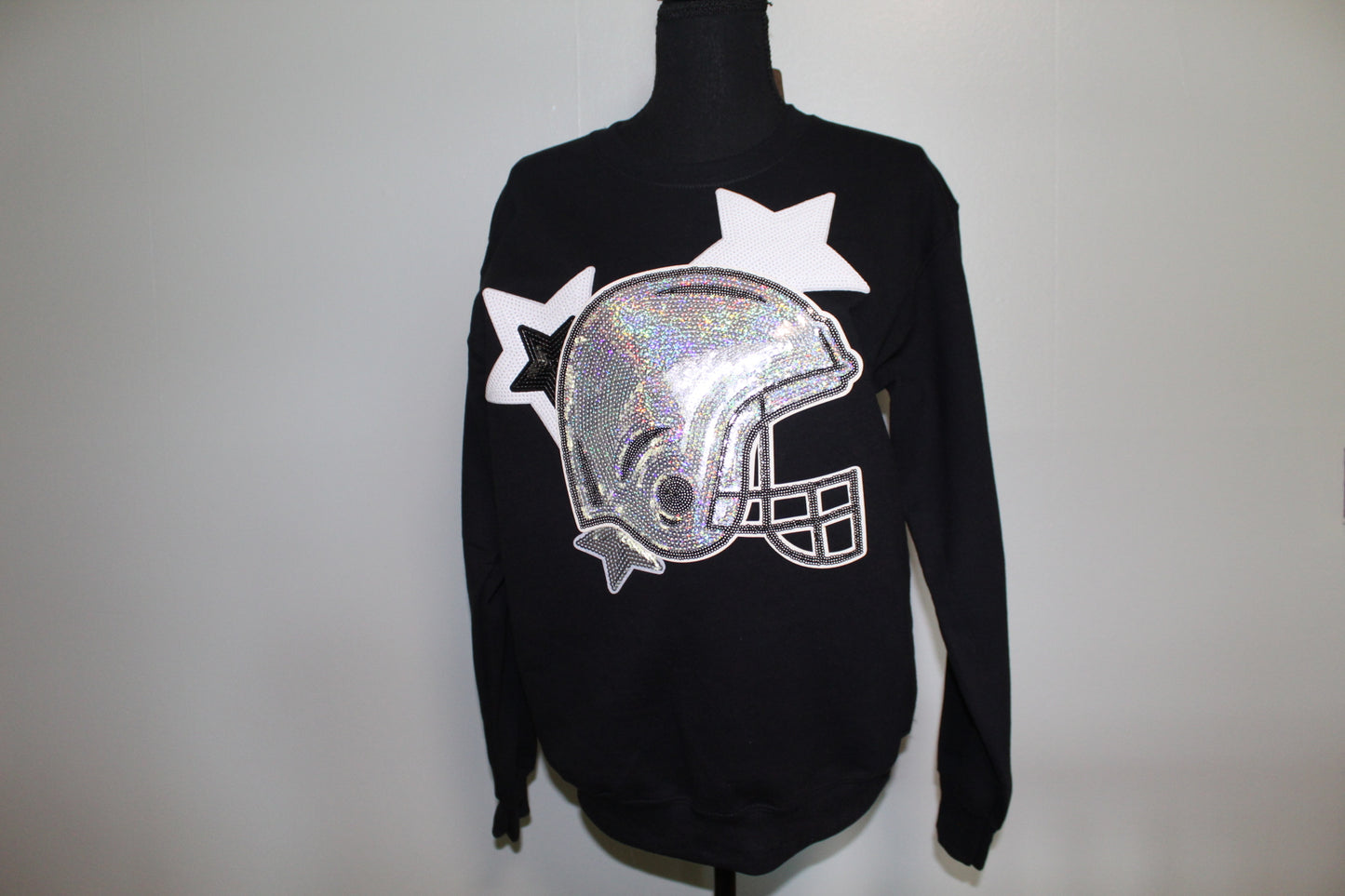 Helmet w/ Stars Sweatshirt