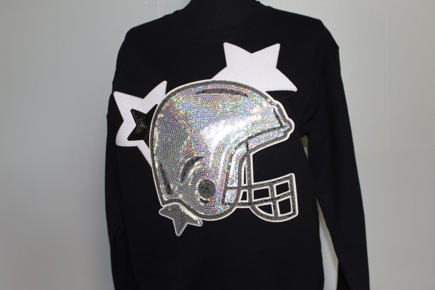 Helmet w/ Stars Sweatshirt