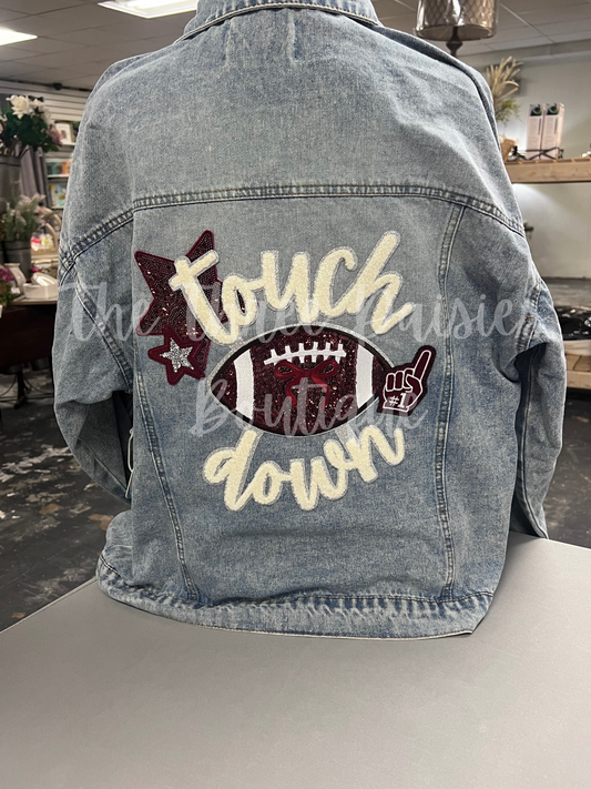 Touchdown Blue Jean Jacket