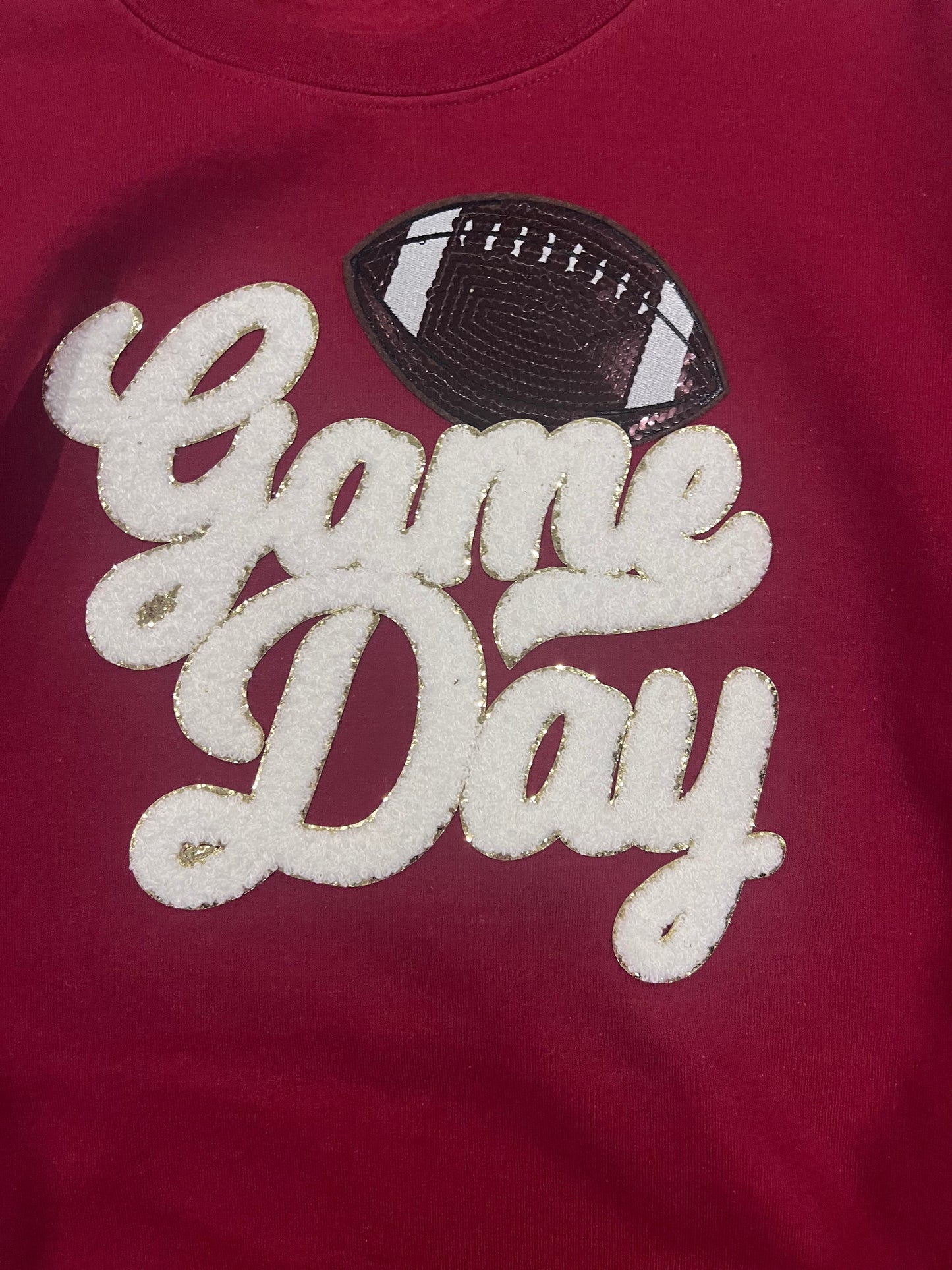 White Gameday Patch