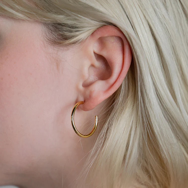 2" Super Hoops - Gold